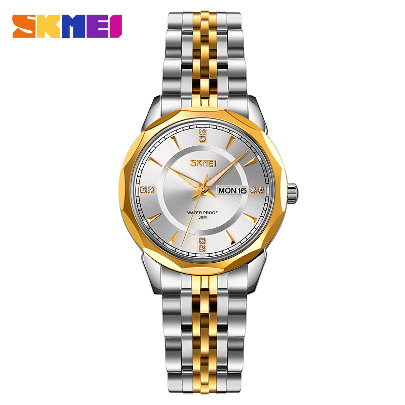 Skmei 9264 Luxury Quartz  Beautiful Relojes Hombr Al Por Mayor for Ladies Wristwatch