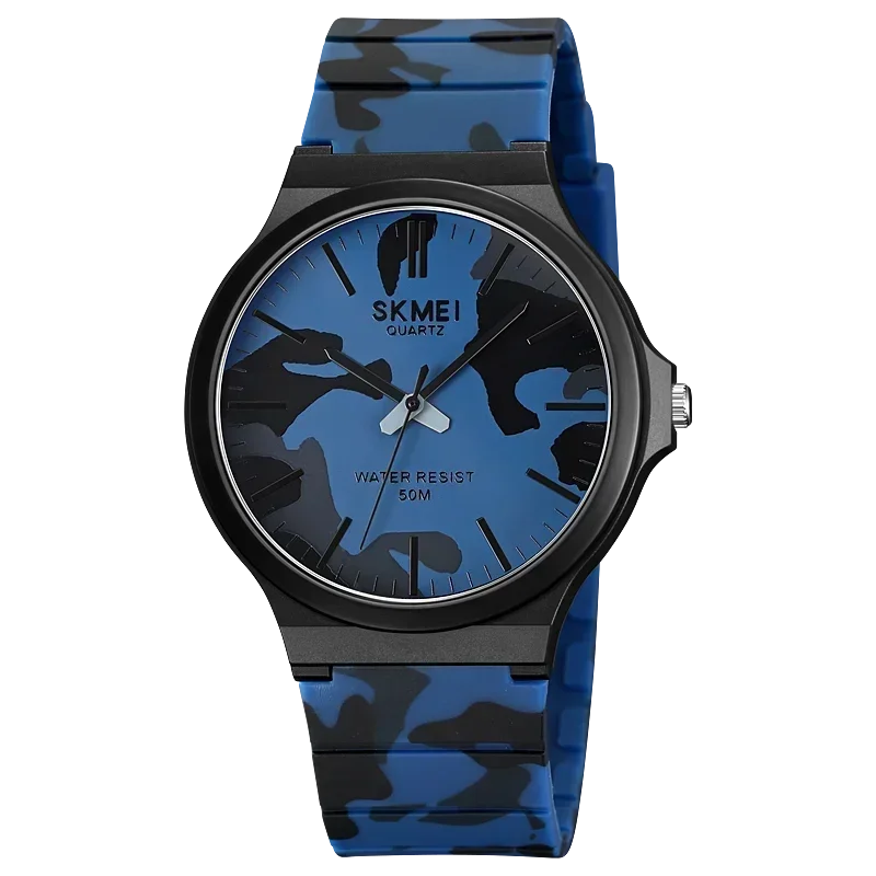 Skmei 2108 Fashion Classic Business TPU Strap Waterproof Analog Men Quartz Watch